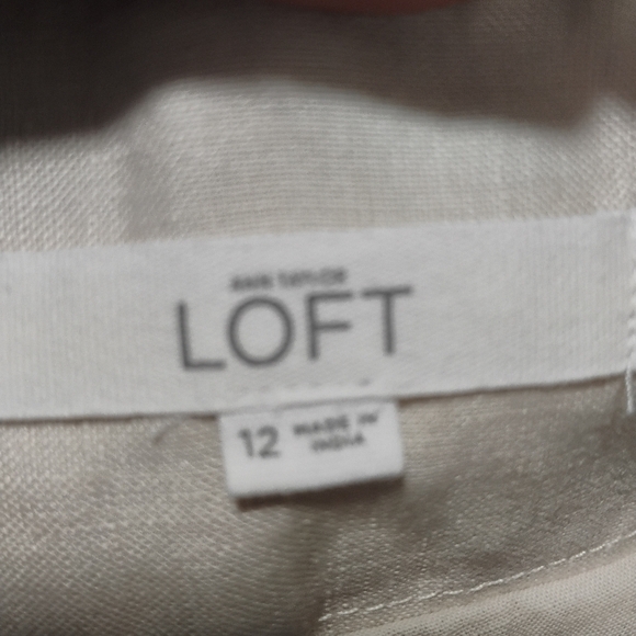 Linen Embroidered Riviera Shorts 12 IKAT Lips 👄 All Over Print - Picture 9 of 12